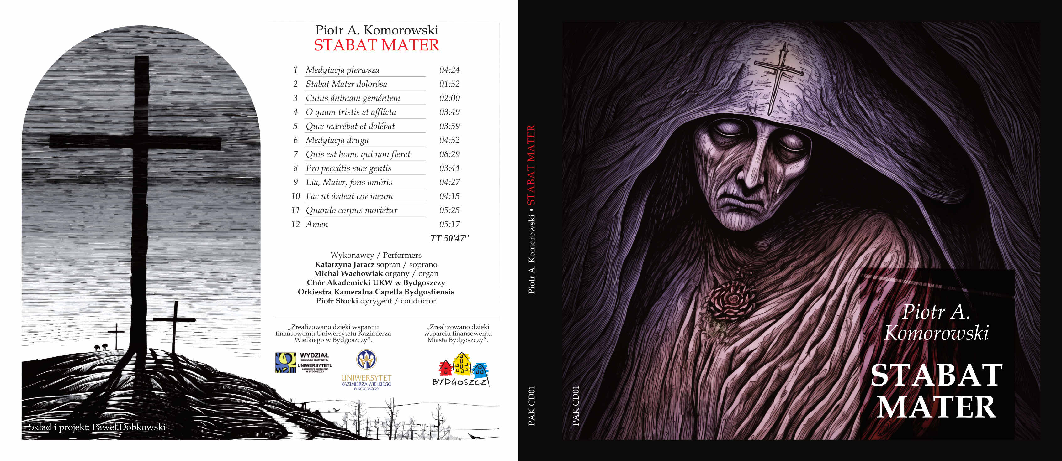 Okładka płyty CD pt. Stabat Mater